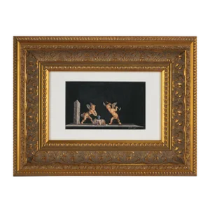 Late 19th Century Cupids Forging Gold -- House of Vetti Frieze Pompeii