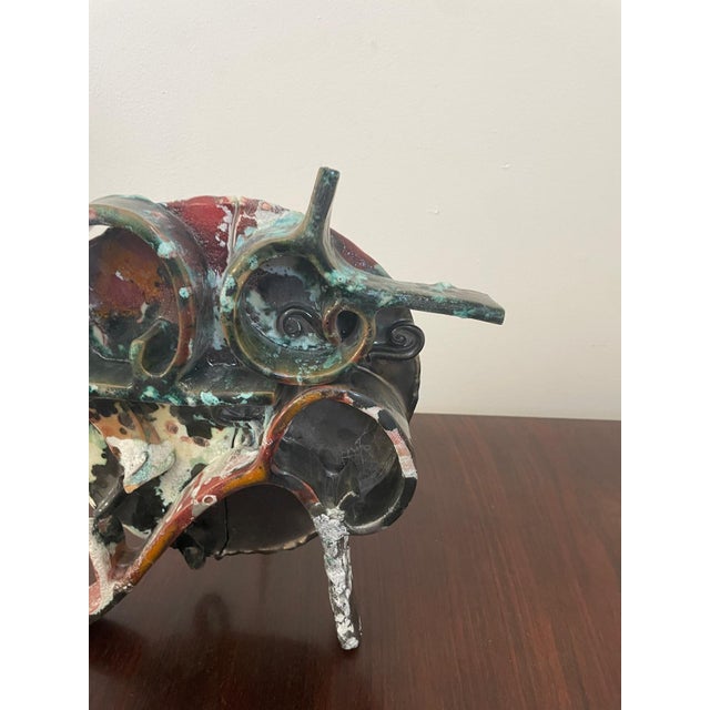 Giovanni Migliara, Abstract Composition, 1967, Ceramic For Sale - Image 3 of 7