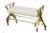 This most unusual and interesting vintage RESTORED Mid-Century Modern comfortable 3-legged bench is a combination of...