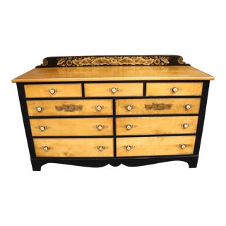 Hitchcock Maple Wide Dresser For Sale