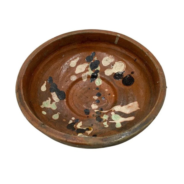 Mid 20th Century Antique Hungarian Folk Art Decorative Bowl For Sale - Image 5 of 6