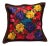 Mexican Floral Embroidered Pillow Cover For Sale