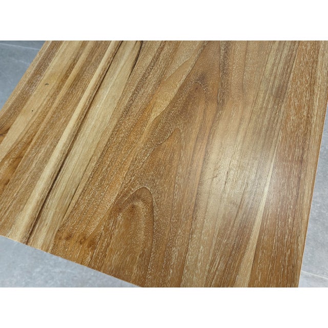 Wood Danish Desk attributed to Sven Ellekaer, 1960s For Sale - Image 7 of 15