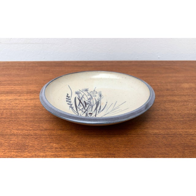 Vintage Ceramic Bowl with Flower Motifs, 1970s For Sale - Image 14 of 14