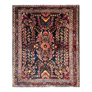 Antique Persian Sarouk Mohajeran Rug For Sale
