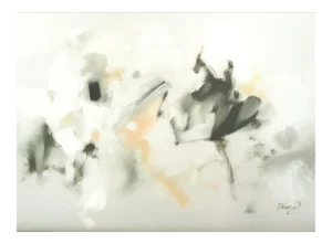 Blackberry Winter Contemporary Abstract Painting
