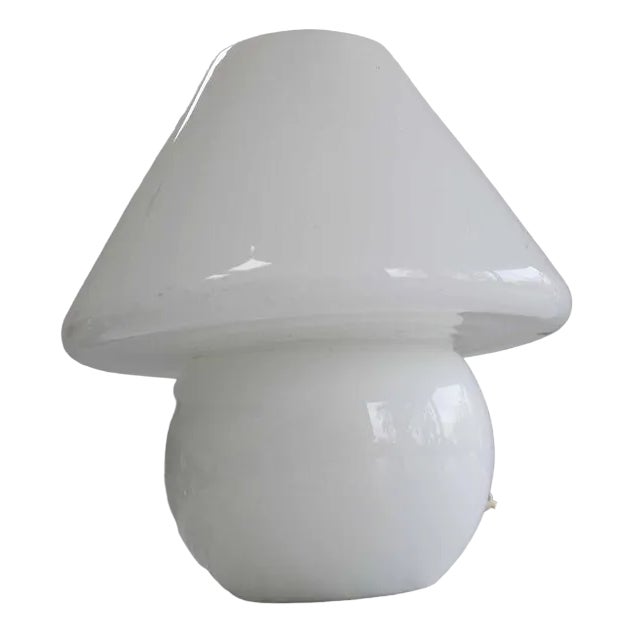 Large Murano Glass Mushroom Table Lamp from Vetri Murano, Italy, 1970s For Sale