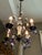 Antique Louis XV Style Four Arm Chandelier With Amethyst Color Grape Clusters For Sale In Minneapolis - Image 6 of 12