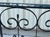 Wrought Iron Garden Gate and Railing, 1950s For Sale - Image 7 of 9
