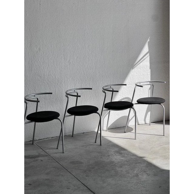 Mid-Century Modern Chairs by Ross Littell for Atelier Areti, Set of 4 For Sale - Image 3 of 10