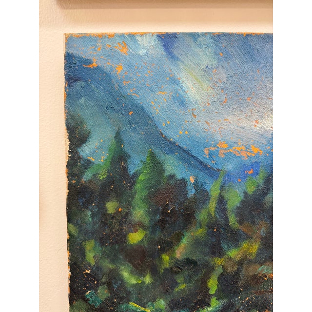 Vintage French Landscape Painting For Sale - Image 9 of 11