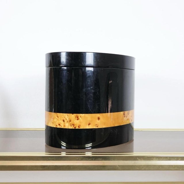 Modernist Ice Bucket by Tommaso Barbi, 1970s For Sale - Image 3 of 12