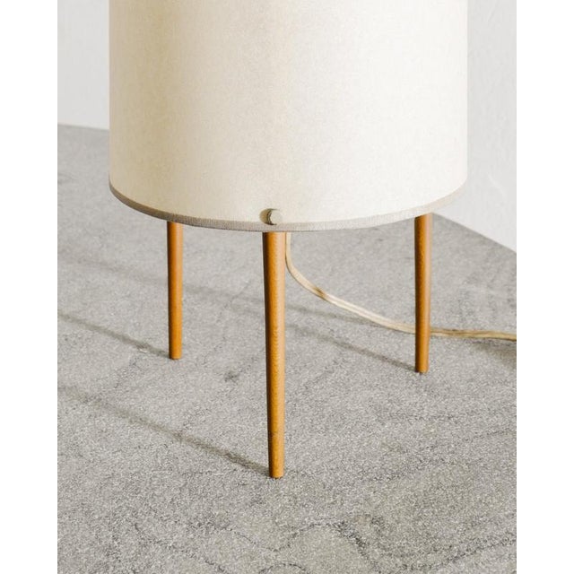 Early Mid-Century Cylinder No 9 Table Desk Lamp by Isamu Noguchi for Knoll USA, 1940s For Sale - Image 6 of 7