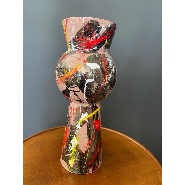 Metal Vase by Silvio Formichetti, 2000s For Sale - Image 4 of 10