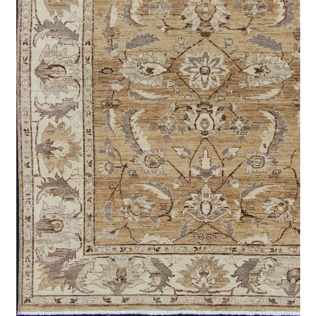 Rustic Keivan Woven Arts Dsp-Bc11322 Sultanabad Design Rug- 8′ × 10′2″ For Sale - Image 3 of 11