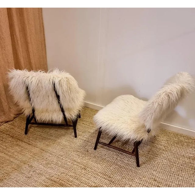 Wood Swedish Chairs by Alf Svensson, 1950s For Sale - Image 7 of 13