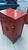 Red Qing Dynasty 19th Century Chinese Red Lacquer Cabinet With Drawers and Doors For Sale - Image 8 of 12