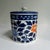 Fukagawa Koransha Blue &.White Peonies Lidded Porcelain Jar, C. 1930s For Sale In New York - Image 6 of 17