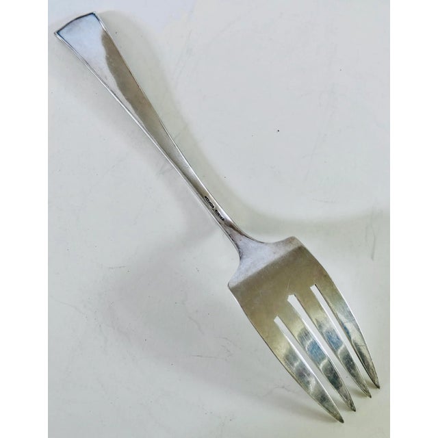 1950s 1950s Alvin Silver Serving Pieces - Set of 4 For Sale - Image 5 of 8