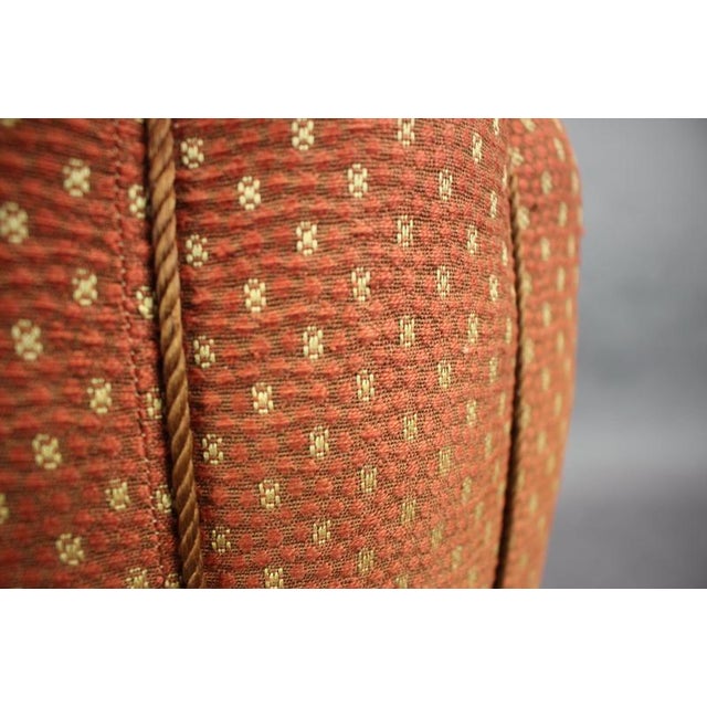 1950s Mid-Century Modern Upholstered Ottoman, Czechoslovakia, 1950s For Sale - Image 5 of 8