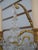 1980s Pair of French Style Brass & Glass Chandelier Type Wall Sconces For Sale - Image 9 of 9