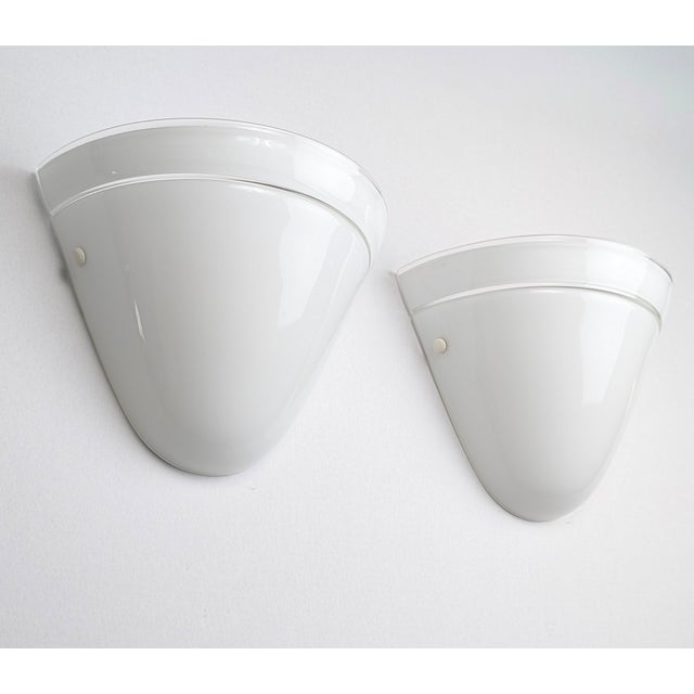 White Crystal Wall Lights from Murano Due, Italy, 1980s, Set of 2 For Sale - Image 9 of 9