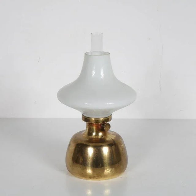 Metal Oil Lamp by Henning Koppel for Louis Poulsen, 1950s For Sale - Image 7 of 7