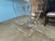 Vintage Postmodern Lucite Dining Table W/ 3/4" Beveled Glass Top For Sale - Image 11 of 12
