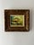 Green Vintage Still Life Conch Oil Painting in Hand Made Frame For Sale - Image 8 of 11