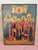 Presenting a magnificent 19th-century Orthodox icon depicting The Convention of Saints. This piece is painted in tempera...