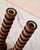 Lostine "Albert" Hand Turned Walnut Candle Holders by Lostine, Set of 2 For Sale - Image 4 of 9