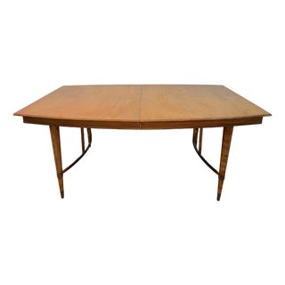 "Forward Trend Collection" Expanding Dining Table Attributed to Johnson Furniture For Sale