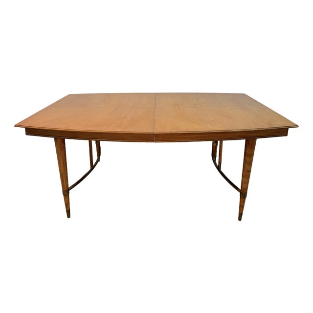 "Forward Trend Collection" Expanding Dining Table Attributed to Johnson Furniture For Sale