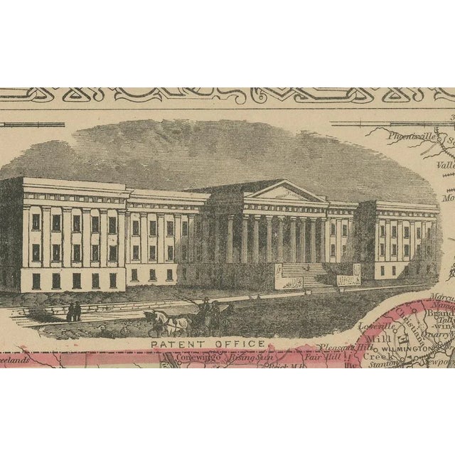 Delaware and Maryland Map, 1864 For Sale - Image 5 of 12