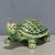 Late 20th Century Green Glaze Ceramic Turtle Figurine, Chinoiserie Longevity Tortoise Statue For Sale - Image 5 of 9