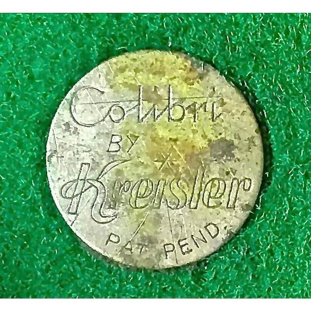 Wood Mid-Century Modern Wood & Brass Lighter For Sale - Image 7 of 7