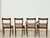 Brown Colonial-Style Dining Chairs in Mahogany, Set of 4 For Sale - Image 8 of 15