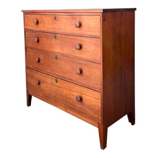Vintage Shaker Style Four Drawer Dresser For Sale
