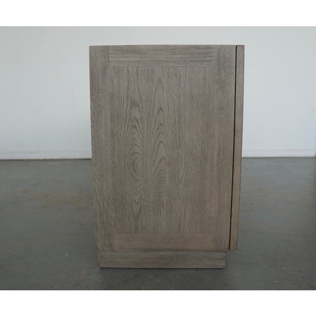 Restoration Hardware Herringbone 4-Door Media Console For Sale In Austin - Image 6 of 14