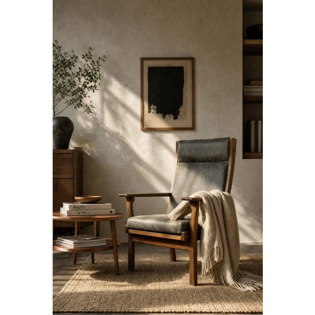 Mid-Century Modern Danish Model GE-181-A Armchair by Hans J. Wegner for Getama, 1950s For Sale - Image 12 of 18