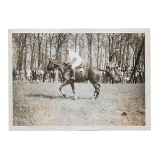 1929 Virginia Equestrian Black & White Photograph For Sale