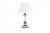 Blue & White Ceramic Table Lamp with Gilded Details, 1970s For Sale - Image 12 of 12