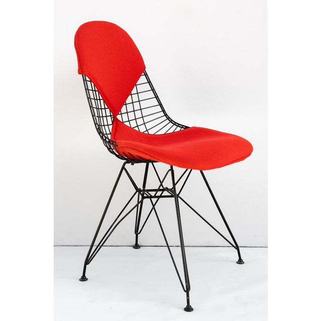 1970s Wire Chairs attributed to Charles & Ray Eames for Herman Miller, 1970s, Set of 6 For Sale - Image 5 of 8