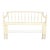 Vintage Coastal Cream and Pink Queen Size Headboard by Thomasville For Sale