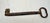 Metal Large Rare 18th Century Hand Wrought Iron Open Barrel Shaft Bit Skeleton Key For Sale - Image 7 of 10