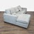 This Room and Board sectional sofa features a modern design in a versatile light gray color. It features a spacious chaise...