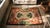 1920s Antique 5 Pointed Star and Leaf Pattern Folk Art American Hooked Rug For Sale - Image 11 of 13