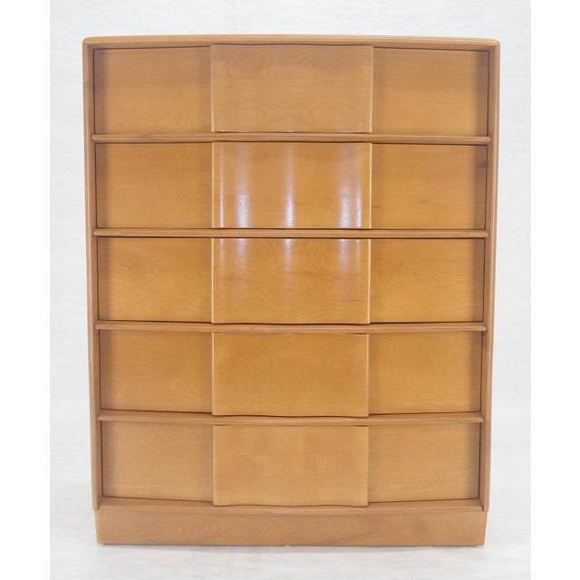 Wood Solid Birch Blond Haywood- Wakefield 5 Drawers Chest of Drawers Dresser MINT! For Sale - Image 7 of 14