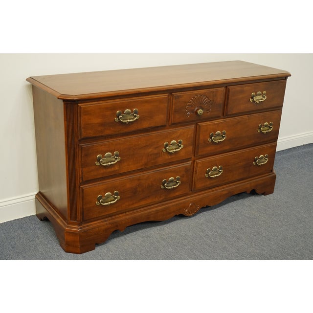 Keller Furniture Solid Cherry Traditional Style 60" Double Dresser 5680