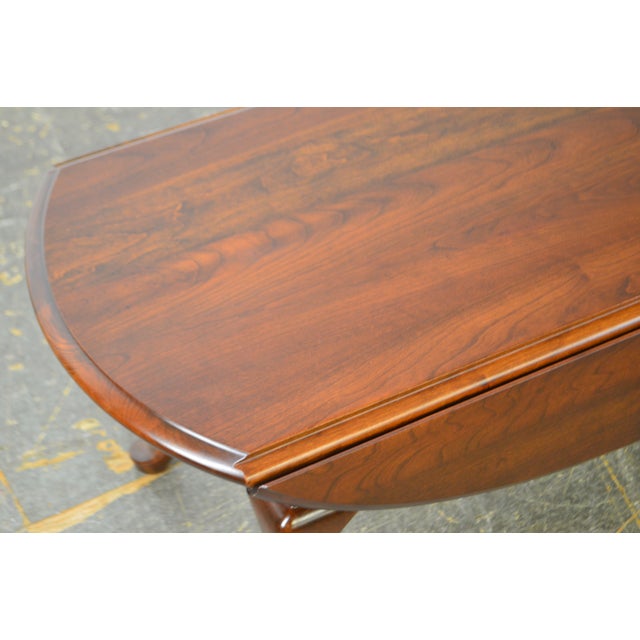 Pennsylvania House Cherry Queen Anne Drop Leaf Coffee Table Chairish
